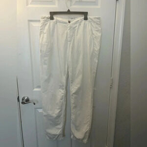 Teleria Zed Men's  Cotton Linen Boston A white